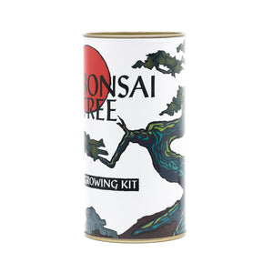 Bonsai Tree | White Design | Seed Grow Kit | The Jonsteen Company