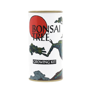 Bonsai Tree | White Design | Seed Grow Kit | The Jonsteen Company