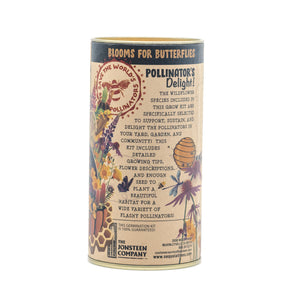Pollinator's Delight | Wildflower Mix | Seed Grow Kit | The Jonsteen Company